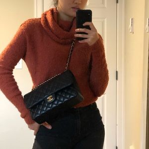 💫FREE PEOPLE💫 PUMPKIN SPICE FUZZY SWEATER